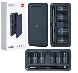 Отвертка с набором Isa Precision Multi-tool Set 30в1 T-30 черный