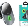 Держатель c беспроводной зарядкой в воздуховод Hoco CA91 (MagSafe) 15W магнитный черный