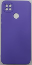 Накладка для Xiaomi Redmi 9C силикон матовый фиолетовый
