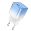 Сетевое зар. устр. Hoco C101A 1С PD3.0/QC3.0 20W ледяной синий