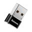 Переходник Baseus Type-C на USB-A3.0 черный