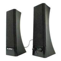 Акустическая система 2.0 Sven 235, мощность 4Вт, USB, чёрная