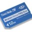 Memory Stick Pro Duo карта памяти SanDisk 1GB (MSX-M1GST/X)