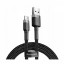Usb Кабель-зарядка TYPE-C Baseus Cafule 2A 2м (CATKLF-CG1) черный
