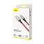 Usb Кабель-зарядка TYPE-C Baseus Cafule 2A 2м (CATKLF-CG1) черный