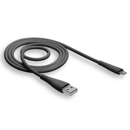 Usb Кабель-зарядка Lightning Walker C305 1м 2.1A черный