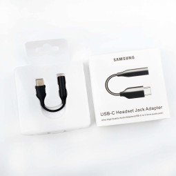 Кабель-переходник Type-C на AUX 3,5mm в коробке